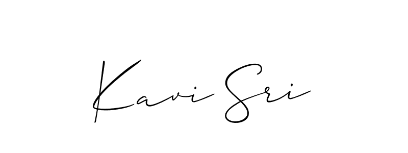 Best and Professional Signature Style for Kavi Sri. Allison_Script Best Signature Style Collection. Kavi Sri signature style 2 images and pictures png