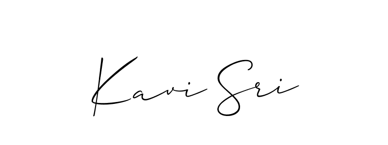 Allison_Script is a professional signature style that is perfect for those who want to add a touch of class to their signature. It is also a great choice for those who want to make their signature more unique. Get Kavi Sri name to fancy signature for free. Kavi Sri signature style 2 images and pictures png