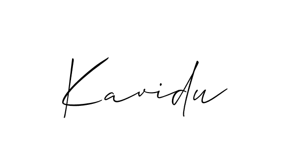 Kavidu stylish signature style. Best Handwritten Sign (Allison_Script) for my name. Handwritten Signature Collection Ideas for my name Kavidu. Kavidu signature style 2 images and pictures png