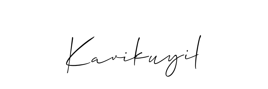 You can use this online signature creator to create a handwritten signature for the name Kavikuyil. This is the best online autograph maker. Kavikuyil signature style 2 images and pictures png