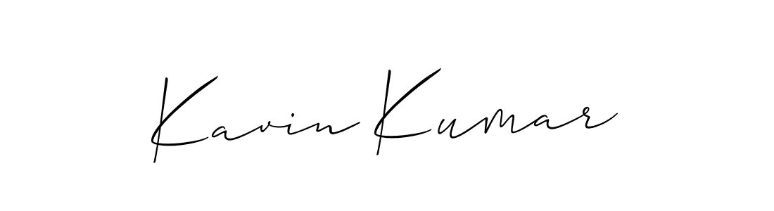 Once you've used our free online signature maker to create your best signature Allison_Script style, it's time to enjoy all of the benefits that Kavin Kumar name signing documents. Kavin Kumar signature style 2 images and pictures png