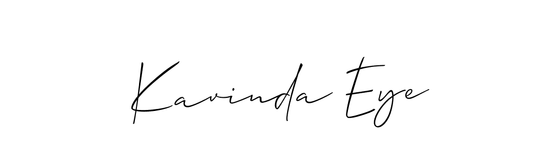 Make a short Kavinda Eye signature style. Manage your documents anywhere anytime using Allison_Script. Create and add eSignatures, submit forms, share and send files easily. Kavinda Eye signature style 2 images and pictures png