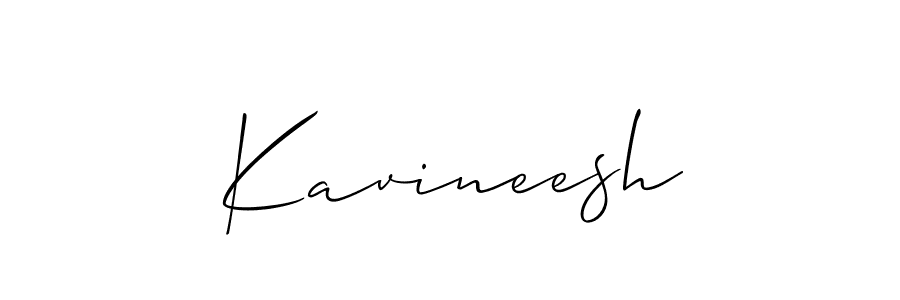 How to Draw Kavineesh signature style? Allison_Script is a latest design signature styles for name Kavineesh. Kavineesh signature style 2 images and pictures png