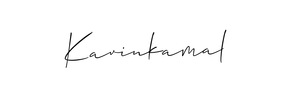 Best and Professional Signature Style for Kavinkamal. Allison_Script Best Signature Style Collection. Kavinkamal signature style 2 images and pictures png