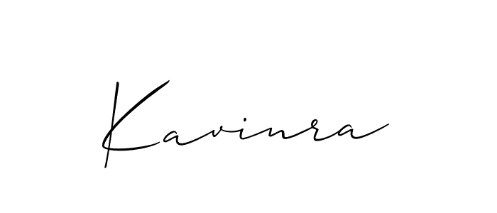Create a beautiful signature design for name Kavinra. With this signature (Allison_Script) fonts, you can make a handwritten signature for free. Kavinra signature style 2 images and pictures png