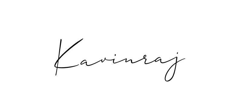 Allison_Script is a professional signature style that is perfect for those who want to add a touch of class to their signature. It is also a great choice for those who want to make their signature more unique. Get Kavinraj name to fancy signature for free. Kavinraj signature style 2 images and pictures png