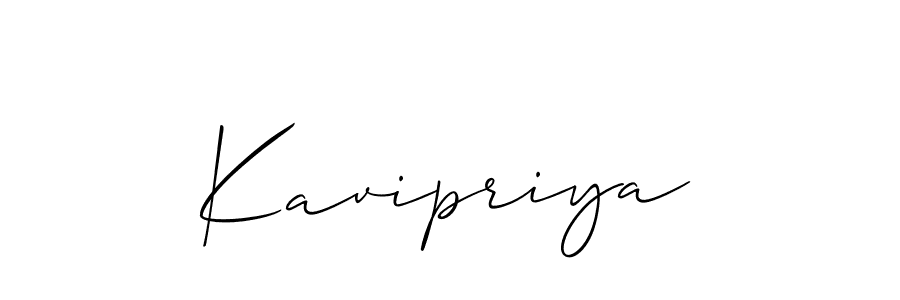 Make a short Kavipriya signature style. Manage your documents anywhere anytime using Allison_Script. Create and add eSignatures, submit forms, share and send files easily. Kavipriya signature style 2 images and pictures png
