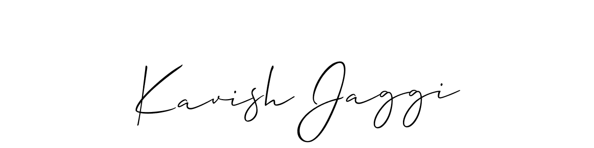 It looks lik you need a new signature style for name Kavish Jaggi. Design unique handwritten (Allison_Script) signature with our free signature maker in just a few clicks. Kavish Jaggi signature style 2 images and pictures png