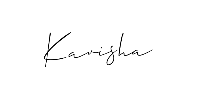 Make a short Kavisha signature style. Manage your documents anywhere anytime using Allison_Script. Create and add eSignatures, submit forms, share and send files easily. Kavisha signature style 2 images and pictures png