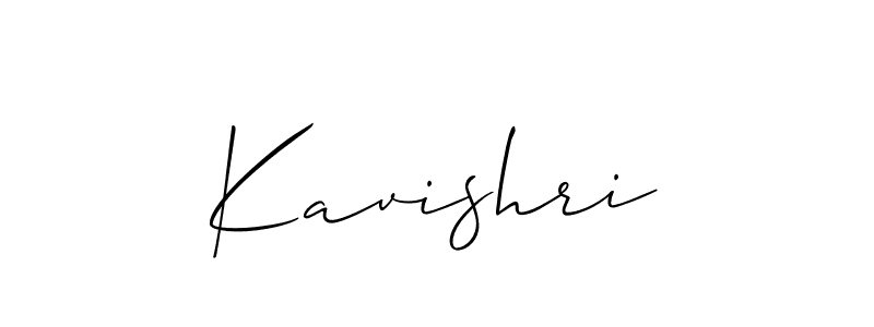 Allison_Script is a professional signature style that is perfect for those who want to add a touch of class to their signature. It is also a great choice for those who want to make their signature more unique. Get Kavishri name to fancy signature for free. Kavishri signature style 2 images and pictures png