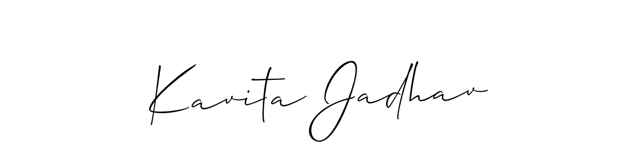 Check out images of Autograph of Kavita Jadhav name. Actor Kavita Jadhav Signature Style. Allison_Script is a professional sign style online. Kavita Jadhav signature style 2 images and pictures png