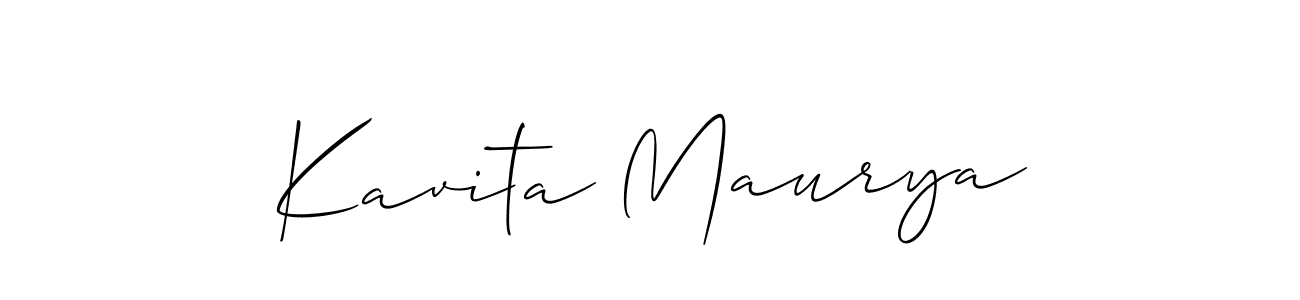 Here are the top 10 professional signature styles for the name Kavita Maurya. These are the best autograph styles you can use for your name. Kavita Maurya signature style 2 images and pictures png