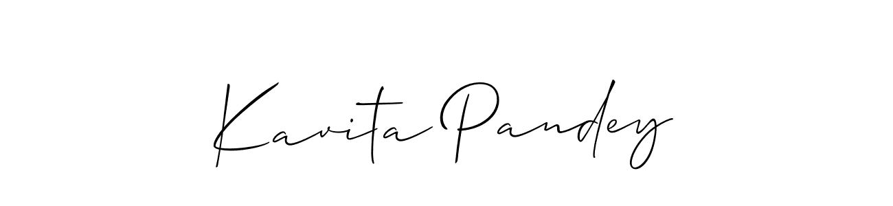 Best and Professional Signature Style for Kavita Pandey. Allison_Script Best Signature Style Collection. Kavita Pandey signature style 2 images and pictures png