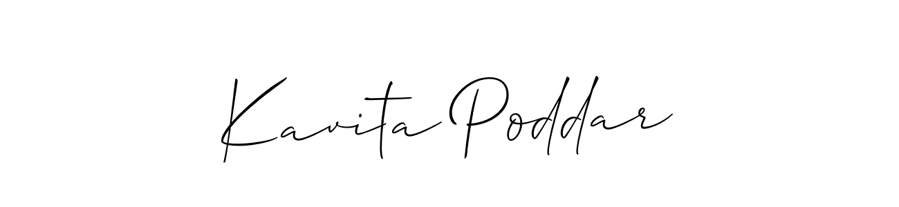 This is the best signature style for the Kavita Poddar name. Also you like these signature font (Allison_Script). Mix name signature. Kavita Poddar signature style 2 images and pictures png
