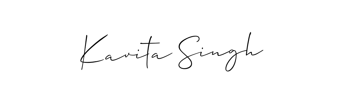 Similarly Allison_Script is the best handwritten signature design. Signature creator online .You can use it as an online autograph creator for name Kavita Singh. Kavita Singh signature style 2 images and pictures png