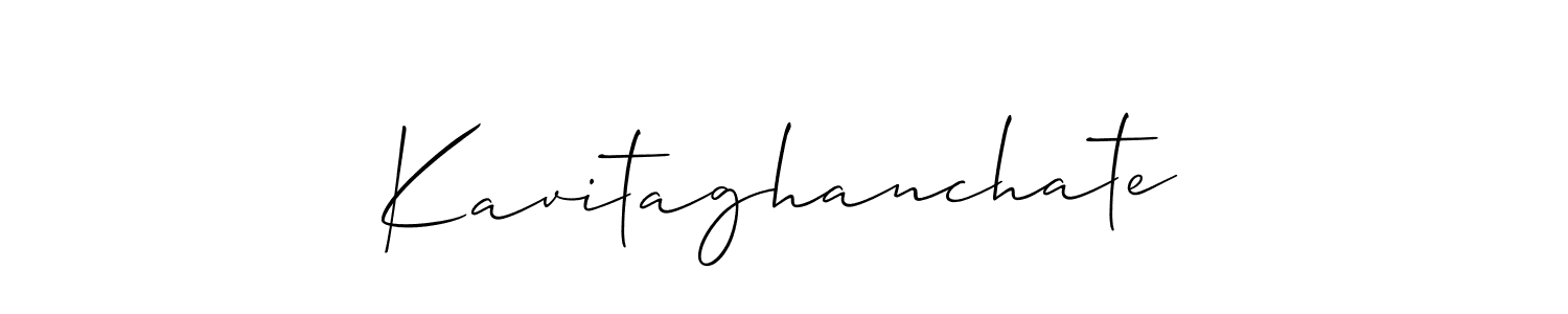 Make a beautiful signature design for name Kavitaghanchate. Use this online signature maker to create a handwritten signature for free. Kavitaghanchate signature style 2 images and pictures png