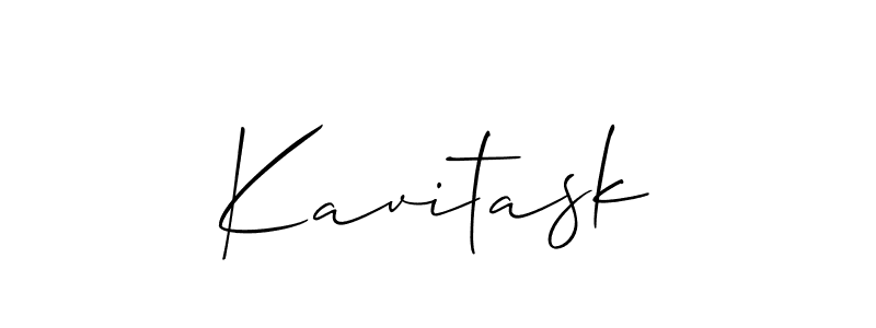 Best and Professional Signature Style for Kavitask. Allison_Script Best Signature Style Collection. Kavitask signature style 2 images and pictures png