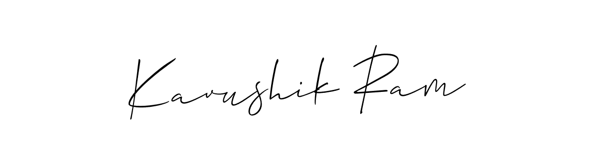 You can use this online signature creator to create a handwritten signature for the name Kavushik Ram. This is the best online autograph maker. Kavushik Ram signature style 2 images and pictures png