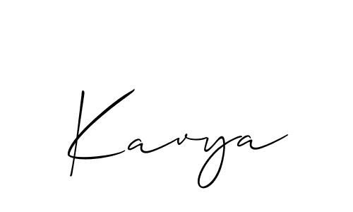 Make a beautiful signature design for name Kavya. Use this online signature maker to create a handwritten signature for free. Kavya signature style 2 images and pictures png