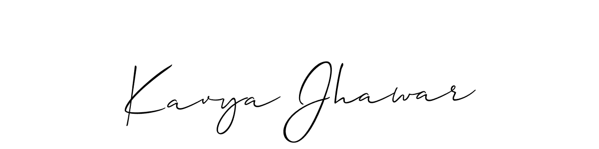 Check out images of Autograph of Kavya Jhawar name. Actor Kavya Jhawar Signature Style. Allison_Script is a professional sign style online. Kavya Jhawar signature style 2 images and pictures png