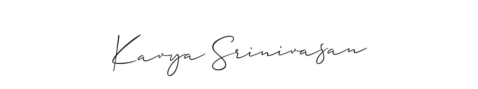 Here are the top 10 professional signature styles for the name Kavya Srinivasan. These are the best autograph styles you can use for your name. Kavya Srinivasan signature style 2 images and pictures png