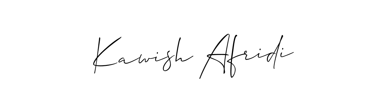 Once you've used our free online signature maker to create your best signature Allison_Script style, it's time to enjoy all of the benefits that Kawish Afridi name signing documents. Kawish Afridi signature style 2 images and pictures png