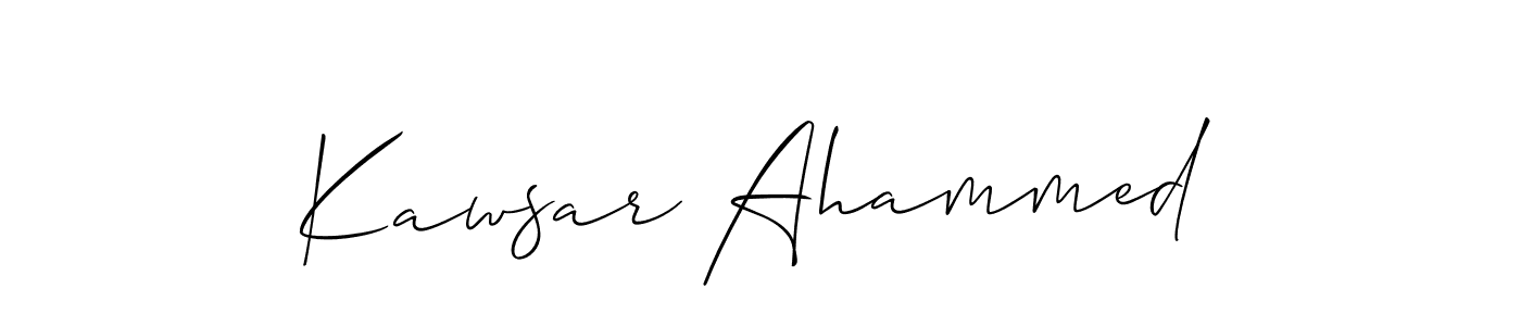 You can use this online signature creator to create a handwritten signature for the name Kawsar Ahammed. This is the best online autograph maker. Kawsar Ahammed signature style 2 images and pictures png