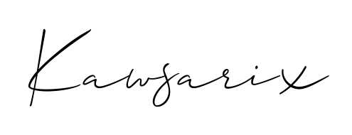 This is the best signature style for the Kawsarix name. Also you like these signature font (Allison_Script). Mix name signature. Kawsarix signature style 2 images and pictures png