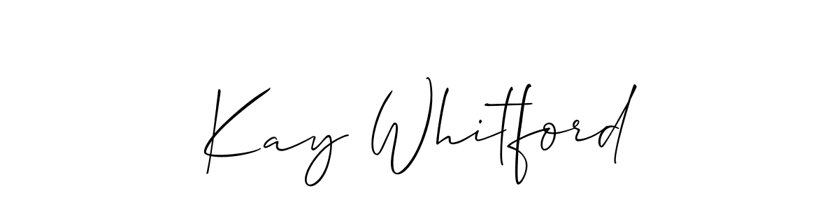 Check out images of Autograph of Kay Whitford name. Actor Kay Whitford Signature Style. Allison_Script is a professional sign style online. Kay Whitford signature style 2 images and pictures png