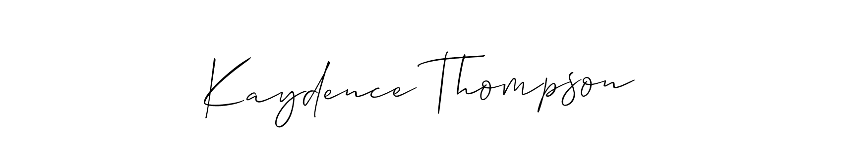 Check out images of Autograph of Kaydence Thompson name. Actor Kaydence Thompson Signature Style. Allison_Script is a professional sign style online. Kaydence Thompson signature style 2 images and pictures png