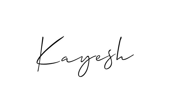 Best and Professional Signature Style for Kayesh. Allison_Script Best Signature Style Collection. Kayesh signature style 2 images and pictures png