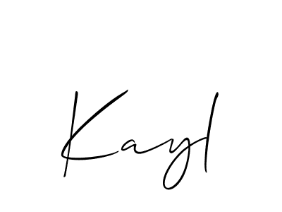 See photos of Kayl official signature by Spectra . Check more albums & portfolios. Read reviews & check more about Allison_Script font. Kayl signature style 2 images and pictures png