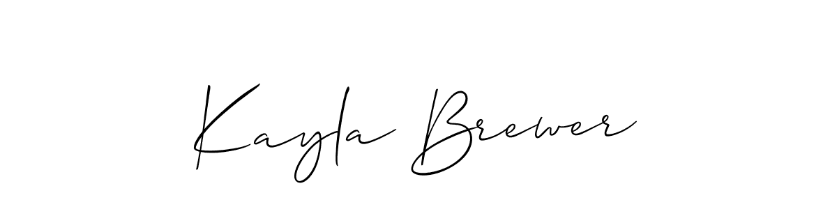 Here are the top 10 professional signature styles for the name Kayla Brewer. These are the best autograph styles you can use for your name. Kayla Brewer signature style 2 images and pictures png