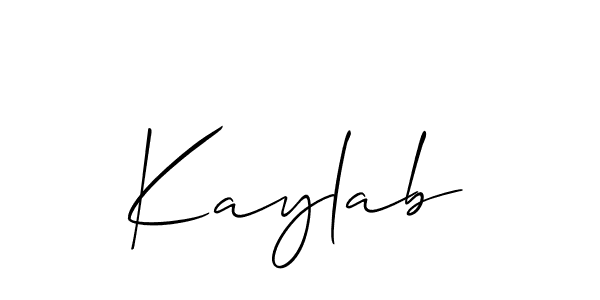Check out images of Autograph of Kaylab name. Actor Kaylab Signature Style. Allison_Script is a professional sign style online. Kaylab signature style 2 images and pictures png