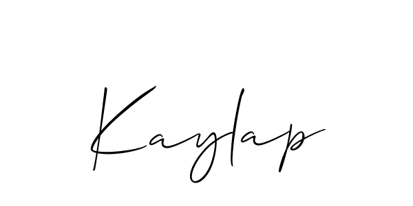 Check out images of Autograph of Kaylap name. Actor Kaylap Signature Style. Allison_Script is a professional sign style online. Kaylap signature style 2 images and pictures png
