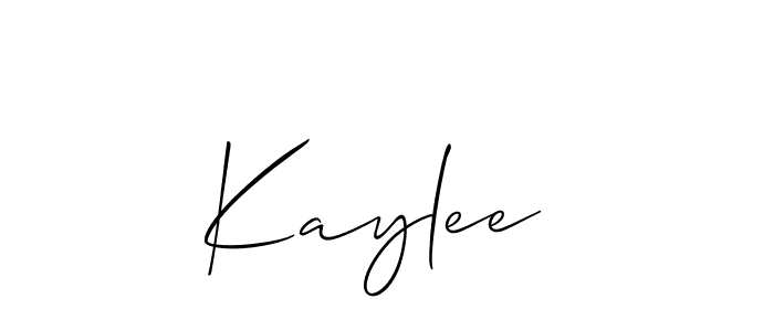 How to Draw Kaylee  signature style? Allison_Script is a latest design signature styles for name Kaylee . Kaylee  signature style 2 images and pictures png