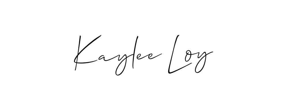 Similarly Allison_Script is the best handwritten signature design. Signature creator online .You can use it as an online autograph creator for name Kaylee Loy. Kaylee Loy signature style 2 images and pictures png