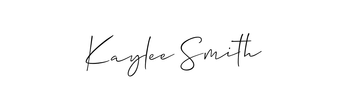 Best and Professional Signature Style for Kaylee Smith. Allison_Script Best Signature Style Collection. Kaylee Smith signature style 2 images and pictures png