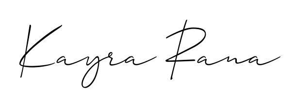 Try this chic Kayra Rana handwritten sign style. Using Allison_Script font elements, it gives your name a sleek, memorable identity. Kayra Rana signature style 2 images and pictures png