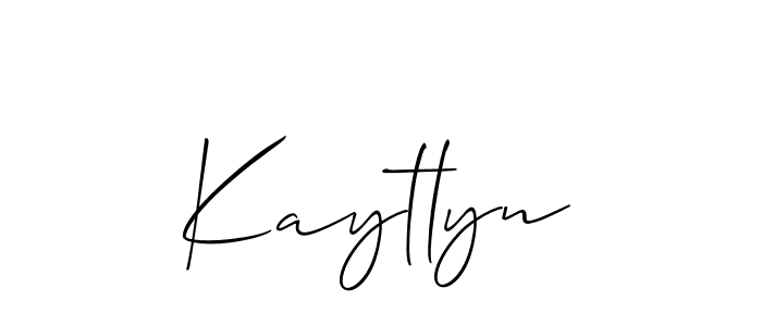 Allison_Script is a professional signature style that is perfect for those who want to add a touch of class to their signature. It is also a great choice for those who want to make their signature more unique. Get Kaytlyn name to fancy signature for free. Kaytlyn signature style 2 images and pictures png