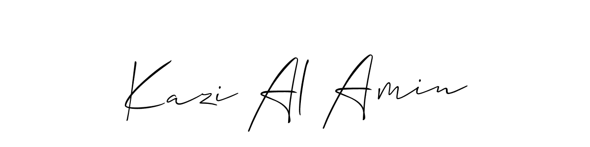 Also we have Kazi Al Amin name is the best signature style. Create professional handwritten signature collection using Allison_Script autograph style. Kazi Al Amin signature style 2 images and pictures png