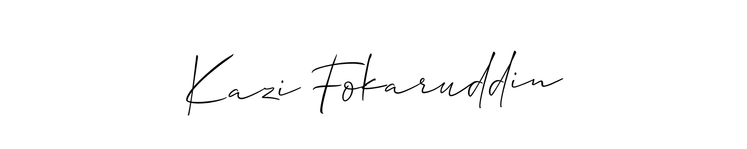 Check out images of Autograph of Kazi Fokaruddin name. Actor Kazi Fokaruddin Signature Style. Allison_Script is a professional sign style online. Kazi Fokaruddin signature style 2 images and pictures png