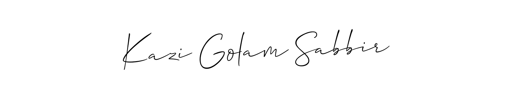 Once you've used our free online signature maker to create your best signature Allison_Script style, it's time to enjoy all of the benefits that Kazi Golam Sabbir name signing documents. Kazi Golam Sabbir signature style 2 images and pictures png