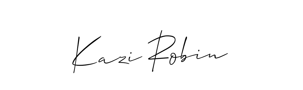 Check out images of Autograph of Kazi Robin name. Actor Kazi Robin Signature Style. Allison_Script is a professional sign style online. Kazi Robin signature style 2 images and pictures png