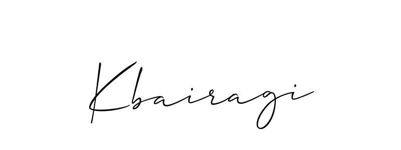 Best and Professional Signature Style for Kbairagi. Allison_Script Best Signature Style Collection. Kbairagi signature style 2 images and pictures png