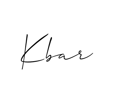 Once you've used our free online signature maker to create your best signature Allison_Script style, it's time to enjoy all of the benefits that Kbar name signing documents. Kbar signature style 2 images and pictures png