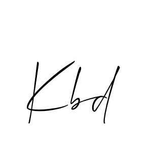 The best way (Allison_Script) to make a short signature is to pick only two or three words in your name. The name Kbd include a total of six letters. For converting this name. Kbd signature style 2 images and pictures png