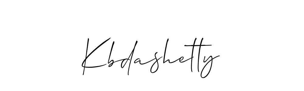 How to make Kbdashetty name signature. Use Allison_Script style for creating short signs online. This is the latest handwritten sign. Kbdashetty signature style 2 images and pictures png