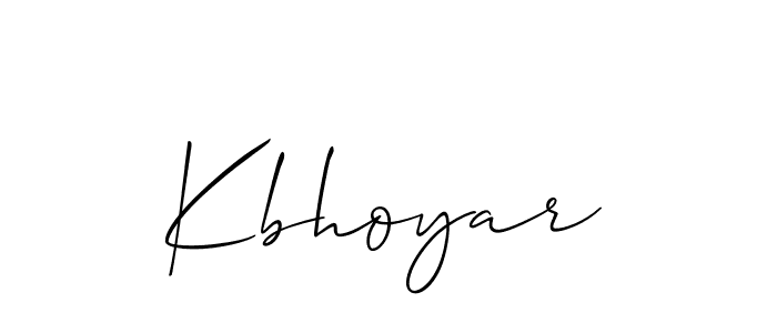 Also You can easily find your signature by using the search form. We will create Kbhoyar name handwritten signature images for you free of cost using Allison_Script sign style. Kbhoyar signature style 2 images and pictures png