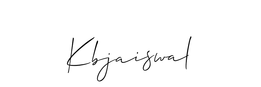 if you are searching for the best signature style for your name Kbjaiswal. so please give up your signature search. here we have designed multiple signature styles  using Allison_Script. Kbjaiswal signature style 2 images and pictures png